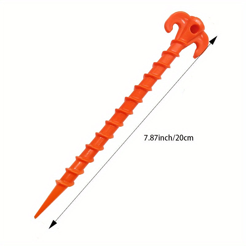 4pcs Heavy Duty Tent Stakes Camping Canopy Anchor Beach Tent
