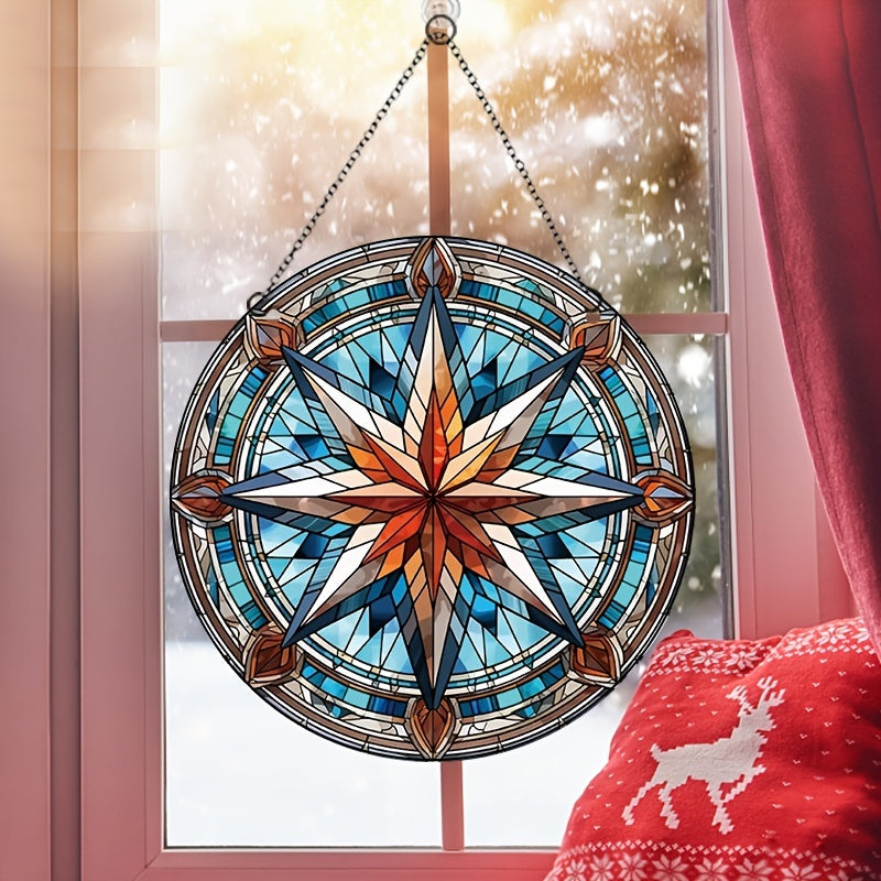 Christmas Acrylic Snowflake Window Decoration for Home Party