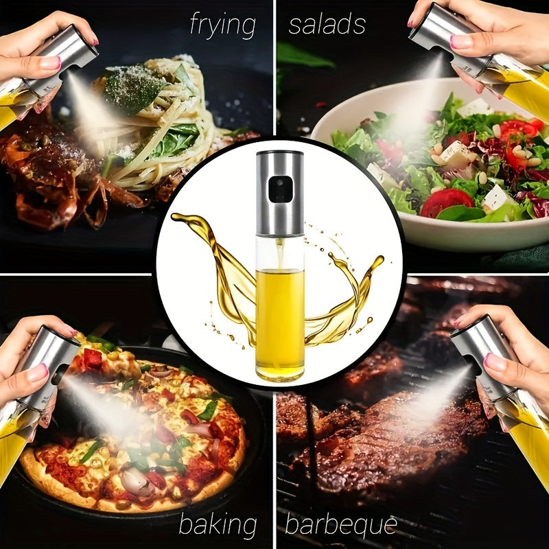100ml Pressurized Atomizing Spray Bottle for Kitchen Edible Liquid Dispensers