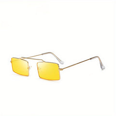 Y2K Top Bar Square Sunglasses UV400