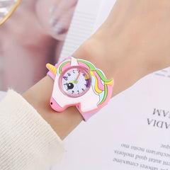 Kids' Cartoon Toy Doll Quartz Watch For Boys and Girls