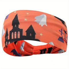 Skull Spider Web Halloween Hair Band Women Girls Hair Accessories
