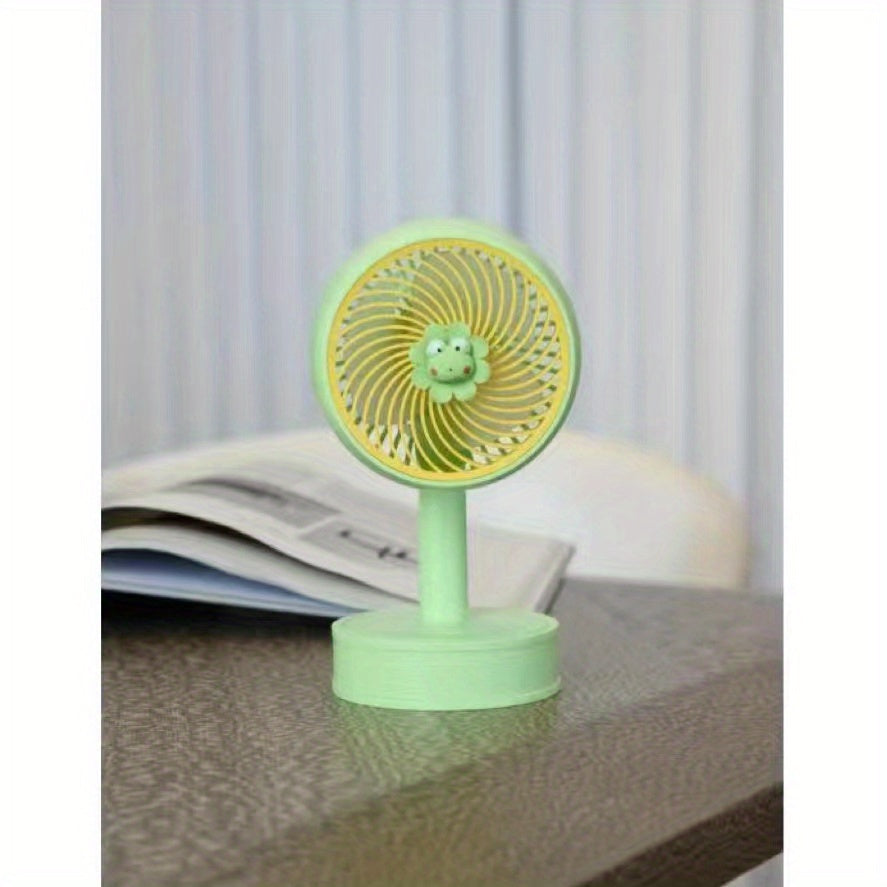 Mini Handheld Fan Cartoon Desktop Fan