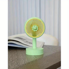 Mini Handheld Fan Cartoon Desktop Fan