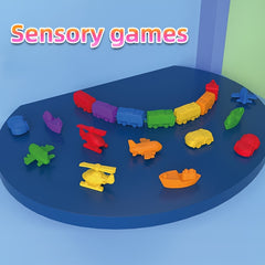 Sensory Educational Matching Game for Preschool Learning