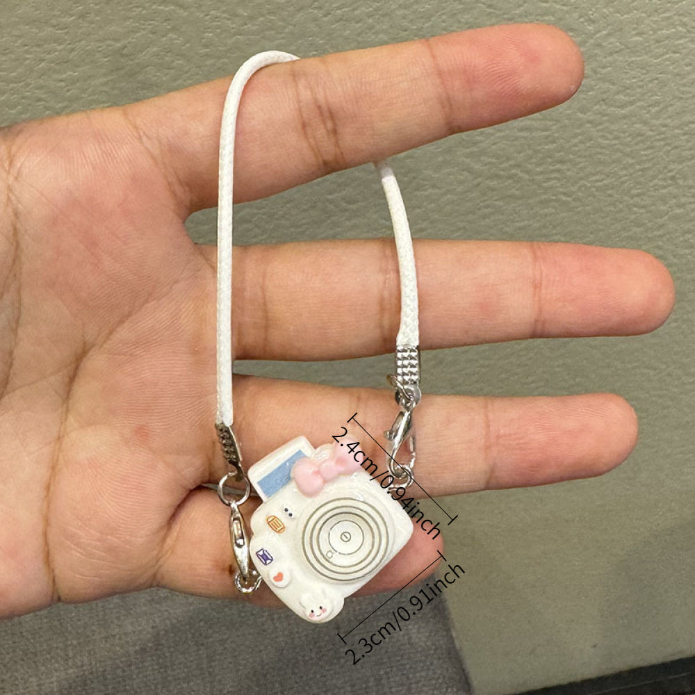 7pcs Mini Camera Resin Scale Model Dollhouse Decoration No Electricity Needed