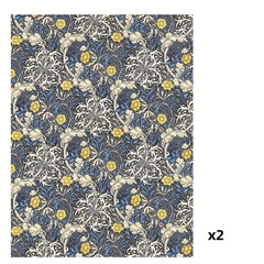 Self-Adhesive Dollhouse Wallpaper 1:6 1:12 Scale Stylish Patterns Festive Scenes