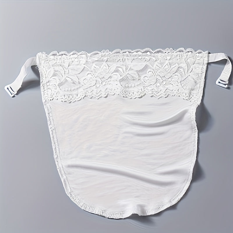 Lace Stitching Anti Peep Chest Shield Pads for Women