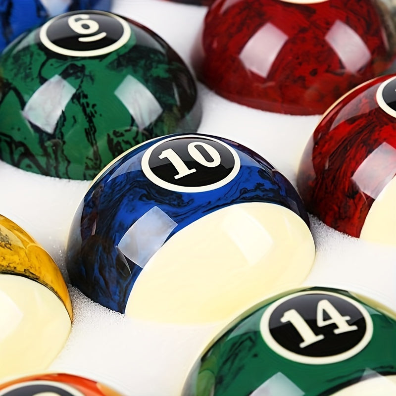 Marbled Fantasy 57 2mm Billiard Balls High Billiards Set