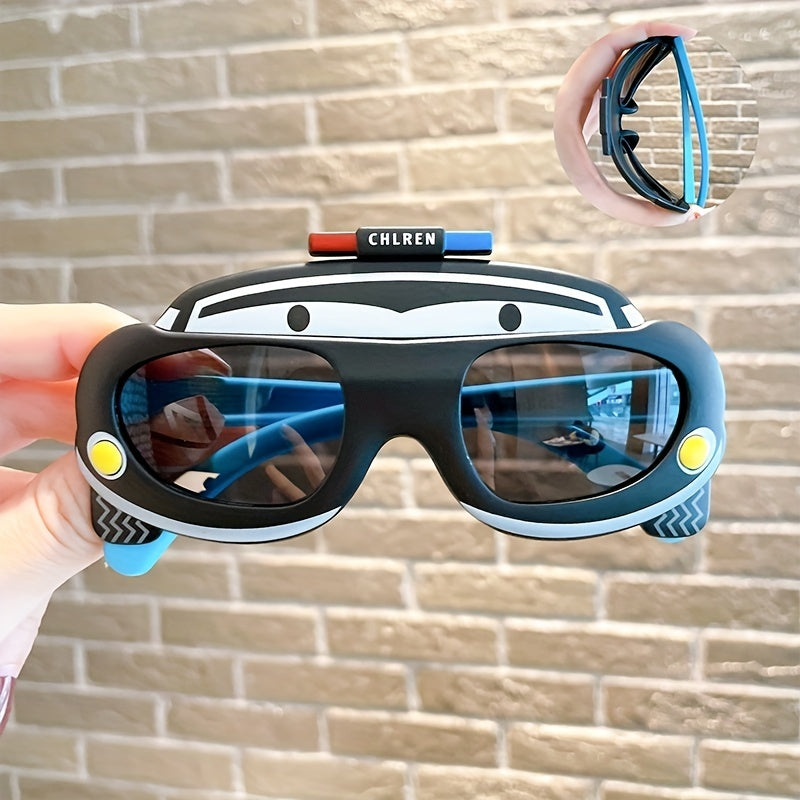 Kids Cartoon Car Sunglasses UV Protection