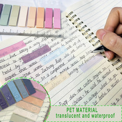 Colorful Book Tabs 1600 Pcs Sticky Tabs