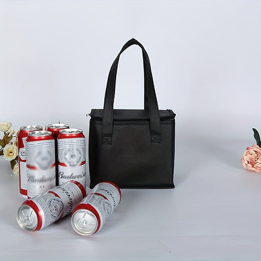 Non woven Aluminum Foil Insulated Ice Bag Lunch Bag for Picnic