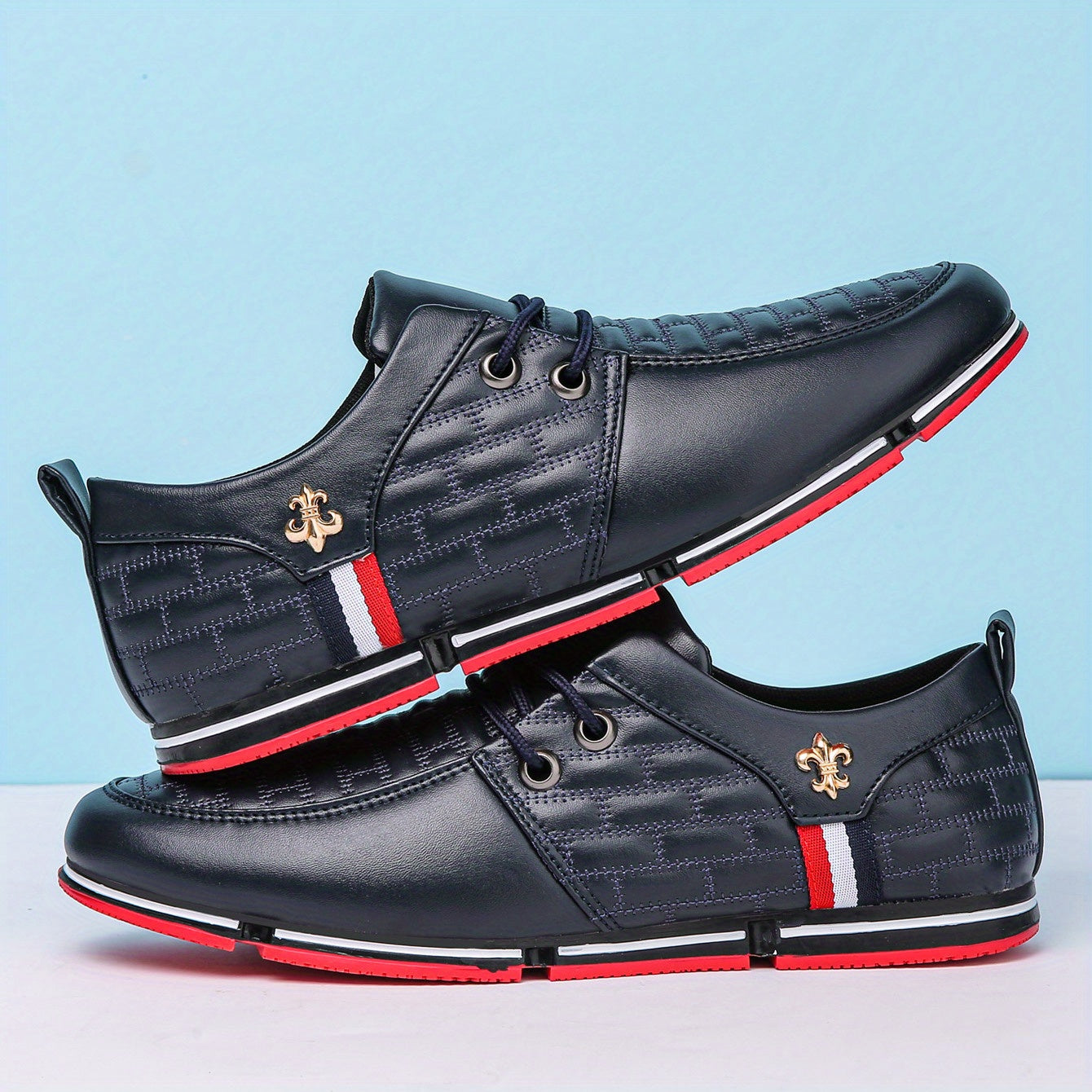 Men's Slip On Dress Shoes Lightweight Non Slip Formal Shoes for Wedding