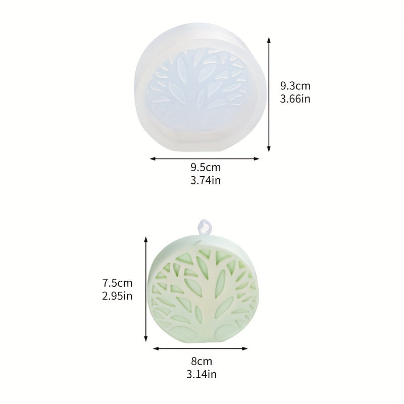 Tree Shape Candle Silicone Mold