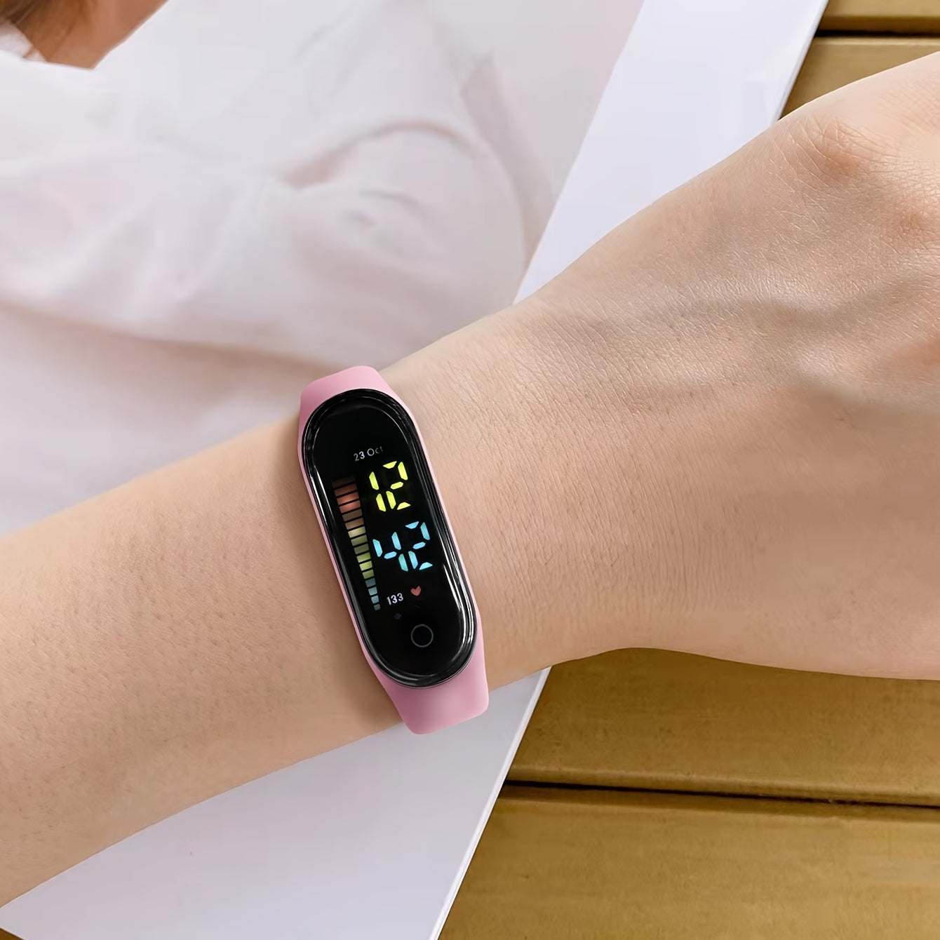 LED Touch Screen Digital Watch for Kids