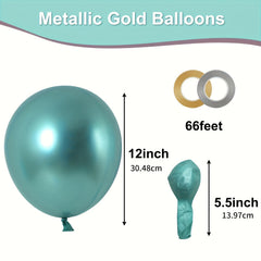 Metal Pearl Balloons 30 48 Cm 10 Colors Latex Balloons Birthday