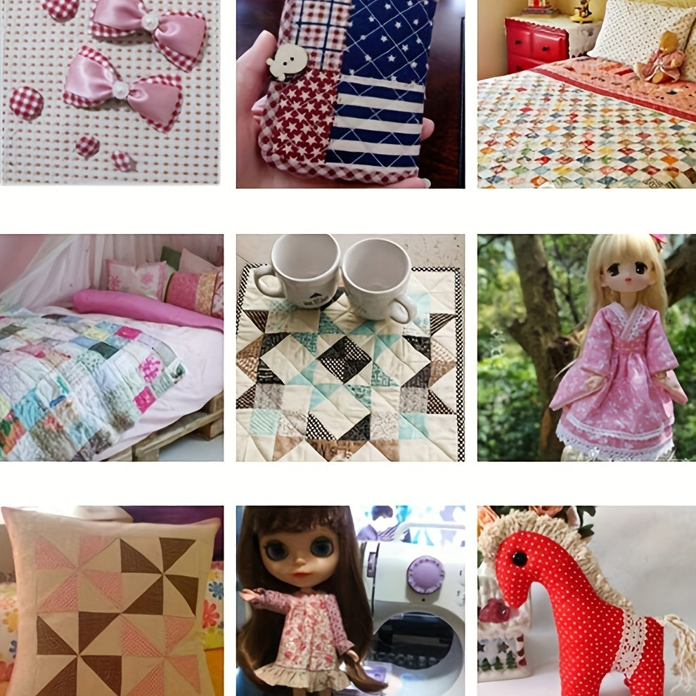 50pcs 25 9 8 9 8in Cotton Fabric Scraps 100% Cotton DIY