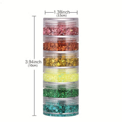 Iridescent Body Glitter - Carnival Makeup