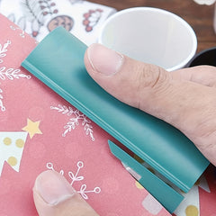 Sliding Gift Wrapping Paper Cutter Christmas Tool