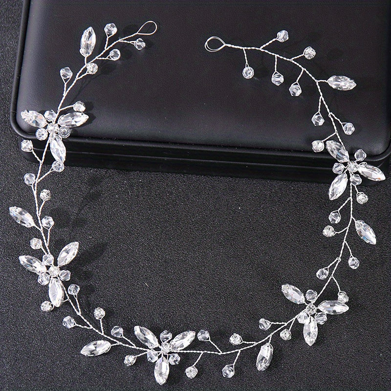 Bridal Rhinestone Headband Tiara Wedding Hair Accessory