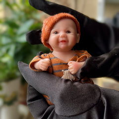 6 Inch Mini Silicone Reborn Dolls Soft Touch Baby Doll Toys