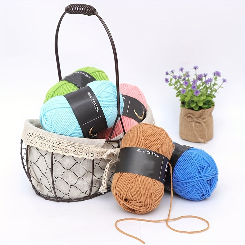 Acrylic Wool Thread Soft Warm Wool Yarn for DIY Crocheting & Knitting