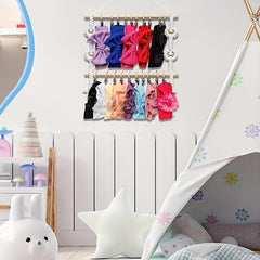 Bohemian Lace Barrettes Bib Organizer & Hair Accessory Hanger