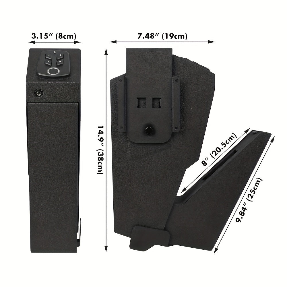 Biometric Drop Down Safe for Quick Access to Valuables