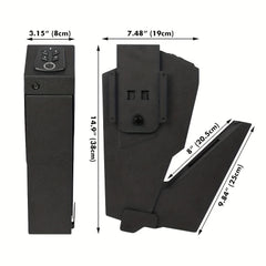 Biometric Drop Down Safe for Quick Access to Valuables