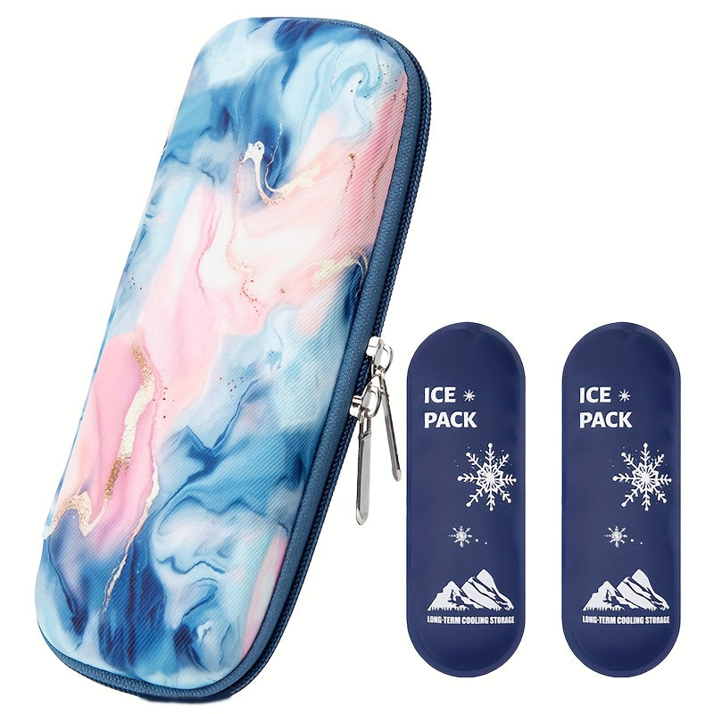 Insulin Cooler Travel Case with 2 Gel Ice Pack