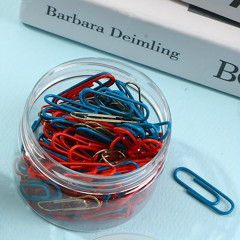 Student Office Supplies Cylinder Christmas Ticket Holder Paper Clip