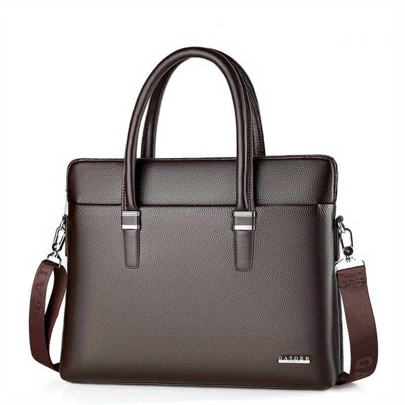 Men's Waterproof Large Capacity Handbag Business Briefcase