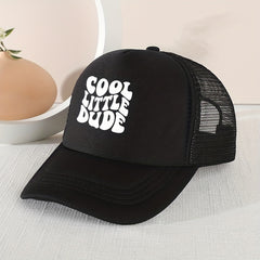 LITTLE DUDE Mesh Stitching Cap Sun Protection Comfortable