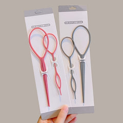 2pcs Hair Loop Styling Tool Hair Braiding Accessories