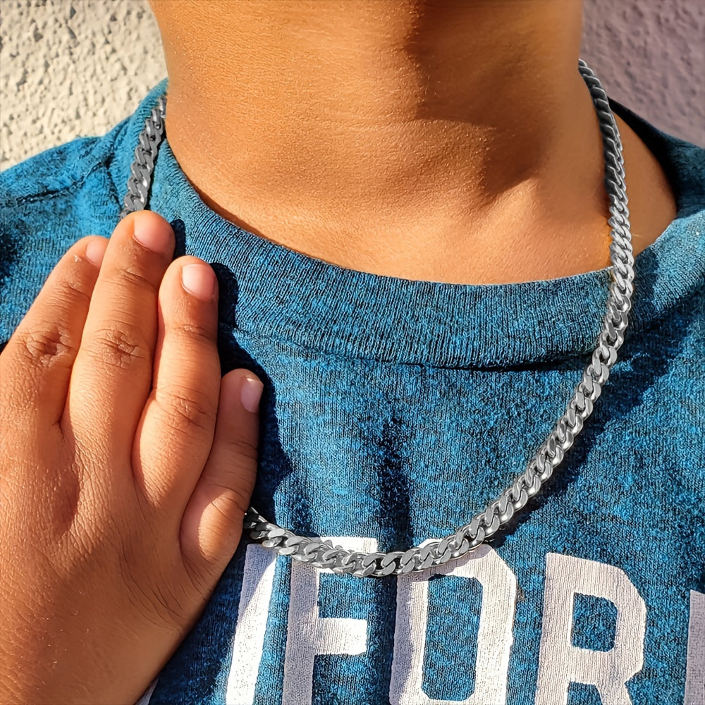 Hip Hop Style Chain Necklace Decorative Accessories Gift For Son
