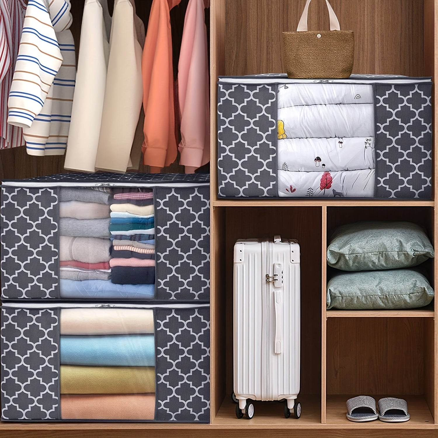 Large Capacity Foldable Storage Containers - Maximize Your Storage Space