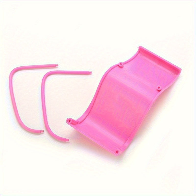 Modern Pink Doll Rocking Chair for Dollhouse Decor