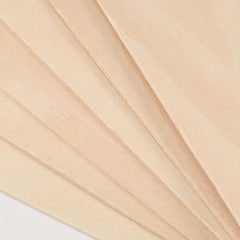 Unfinished Wood Sheets for Crafts 8x6x1.5 Inch 2mm Thick