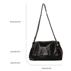 Vegan Crossbody Bag PU Hobo Bag Women's Stylish Handbag