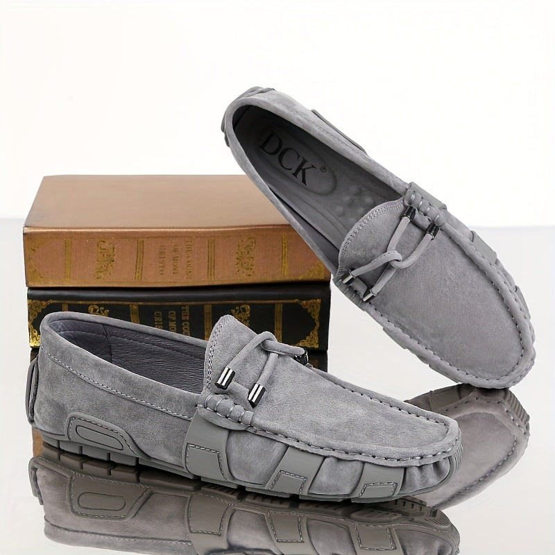 Men's Comfy Moccasin Loafers Slip On Shoes