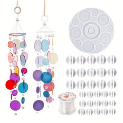 Resin Wind Chimes Silicone Mould DIY Crafts Jewelry Decorations Tool