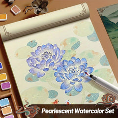 30 Colors Watercolor Paint Set for Artists