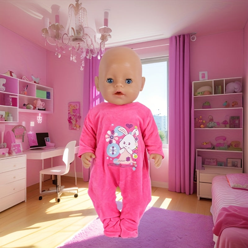 Adorable Bunny and Rainbow Clothing Set for 35-56-43 Dolls