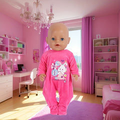 Adorable Bunny and Rainbow Clothing Set for 35-56-43 Dolls