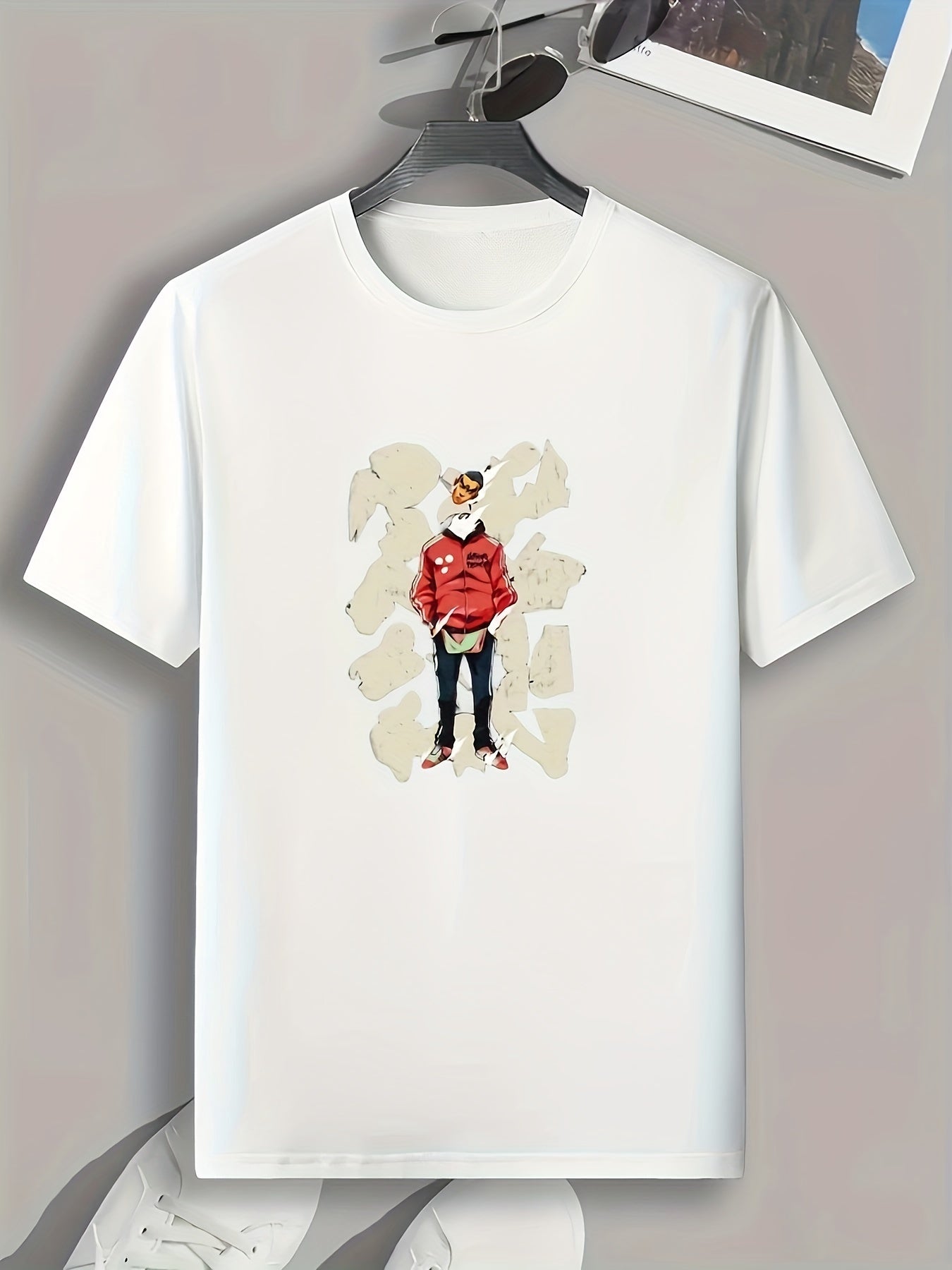 Men's Graphic T-shirt for Summer