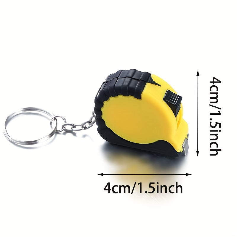 Portable 1M Mini Plastic Measure Tape Distance Measuring Tool Small Steel Ruler