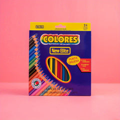 Coloured Pencils Set 12-48 Colours Drawing Colouring