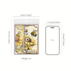 30pcs Lost Garden Series DIY Flower & Bird Material Pack