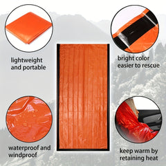 Emergency Survival Blanket Portable Windproof Lightweight Bag