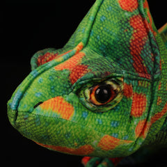 Chameleon Plush Toy Soft & Cuddly Stuffed Animal Fun Mood Change